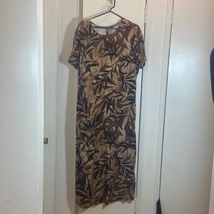 Women’s dress lately worn